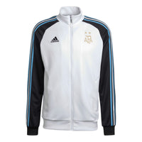 adidas 2022-2023 Argentina DNA Track Top Asia Sizing 'White' HF3955
