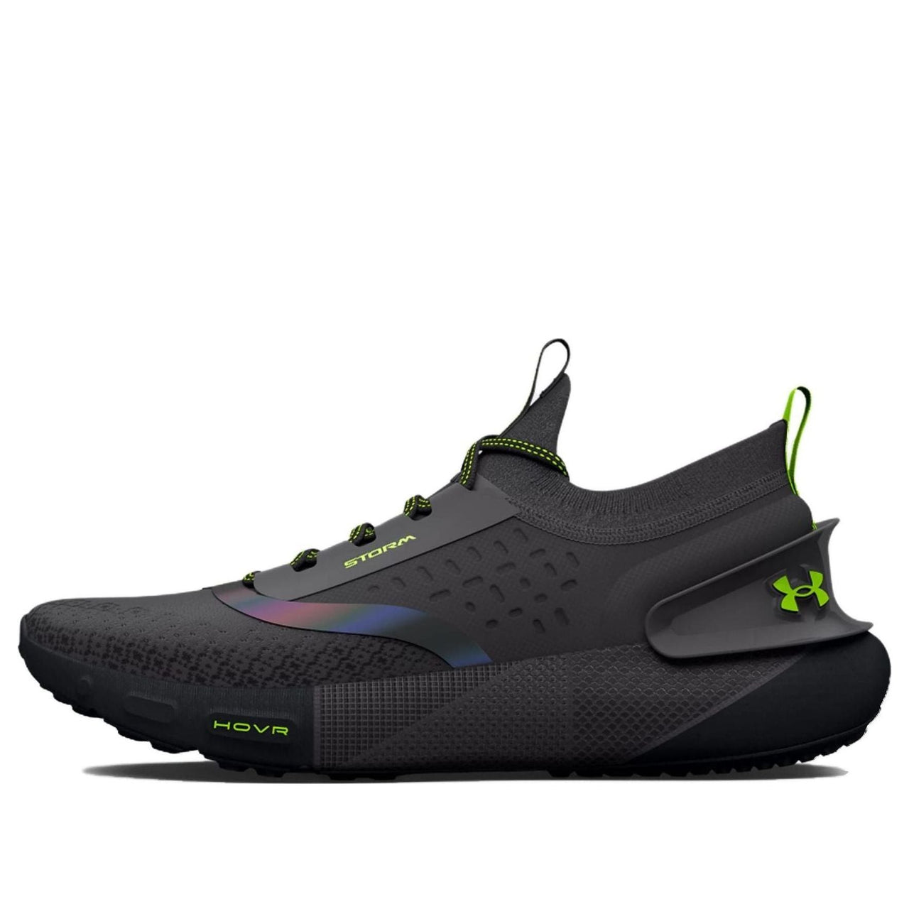 (WMNS) Under Armour HOVR Phantom 3 Storm 'Jet Grey Iridescent' 3025522-102