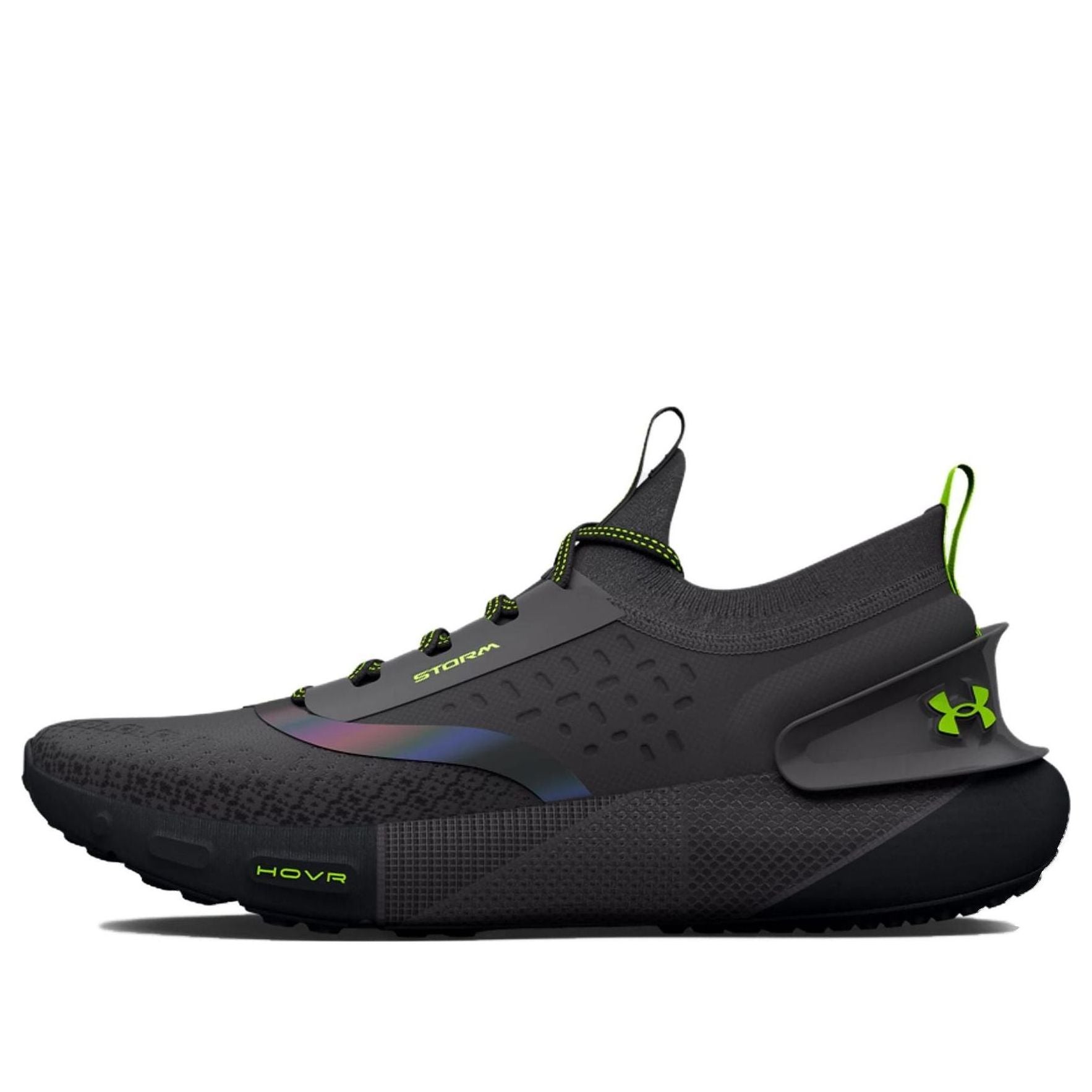 (WMNS) Under Armour HOVR Phantom 3 Storm 'Jet Grey Iridescent' 3025522-102