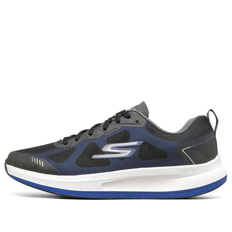 Skechers Go Run Low Black/Blue 220105-BKBL