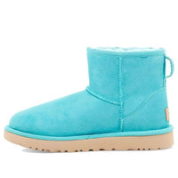 (WMNS) UGG Classic Mini II Boot Snow Boots Blue 1016222-CRWT