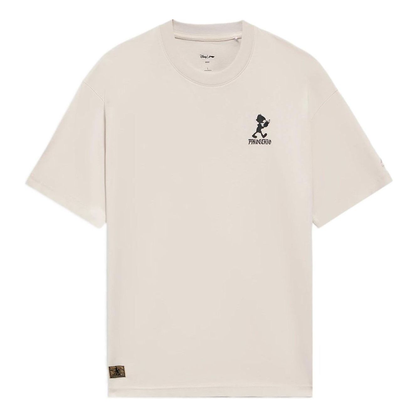 Li-Ning x Disney Pinocchio Graphic T-shirt 'Beige' AHSS451-1