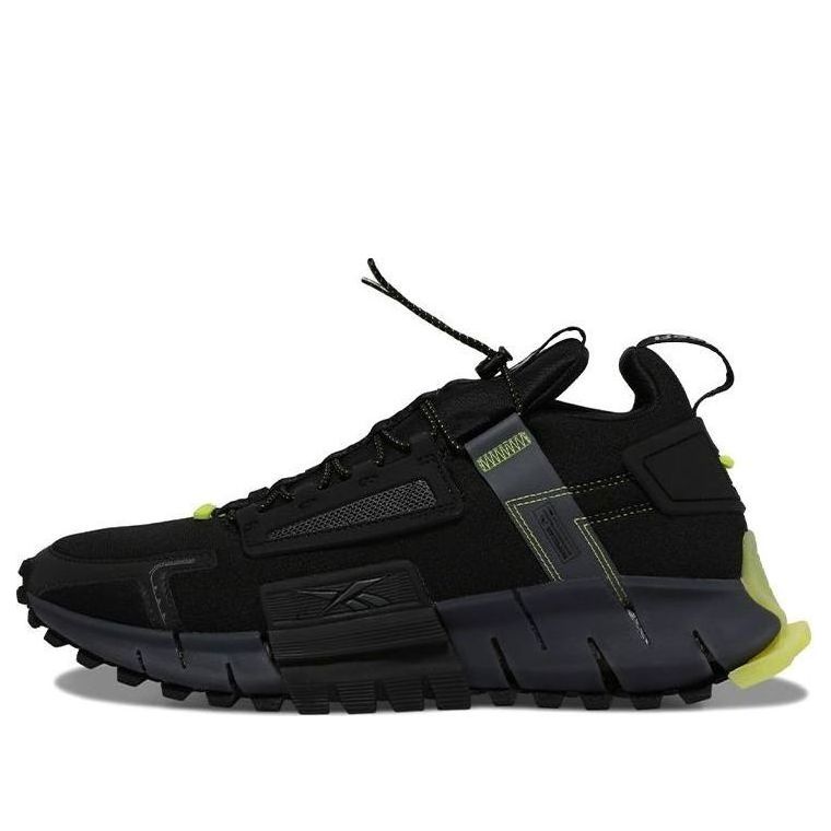 Reebok Zig Kinetica Edge 'Black Acid Yellow' GY3576