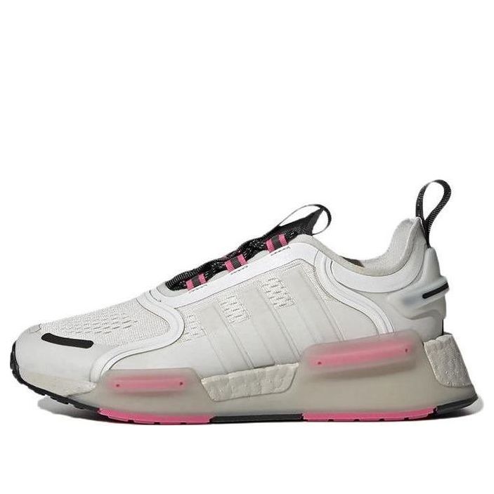 (GS) adidas NMD_R1 V3 'White Pulse Magenta' GY4265