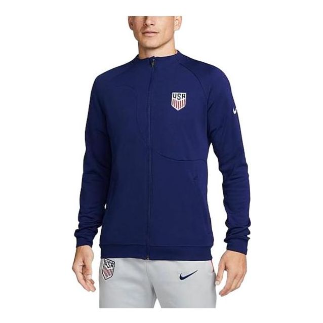 Nike USA Academy Pro Anthem Jacket 'Blue' DH4752-421