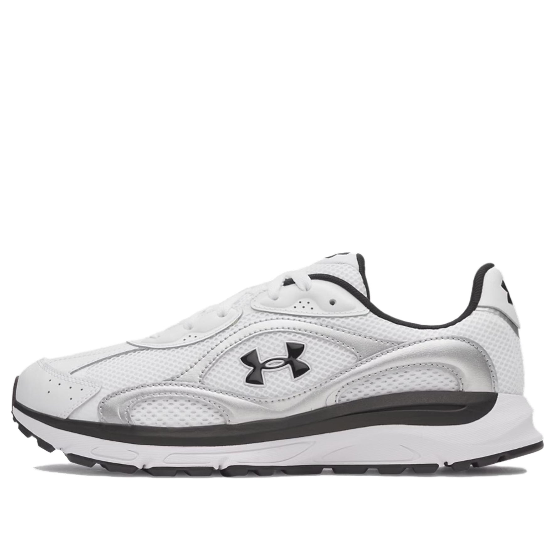 Under Armour Tech Runner 'White Metallic Silver Black' 6011293-102