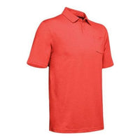 Under Armour Charged Cotton Scramble Polo Shirt 'Beta Red' 1321111-628