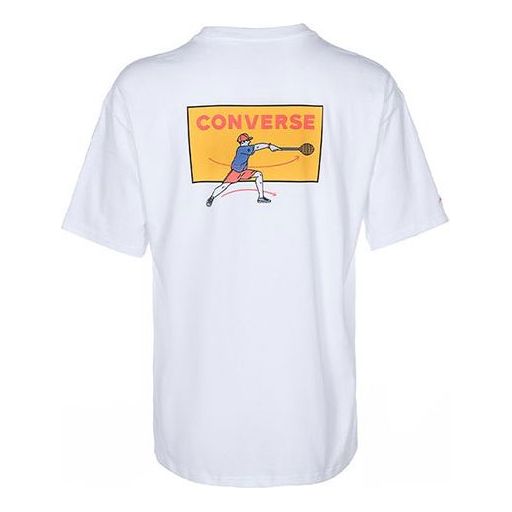 Converse Jack Purcell Graphic T-Shirt Asia Sizing 'White' 10022782-A01