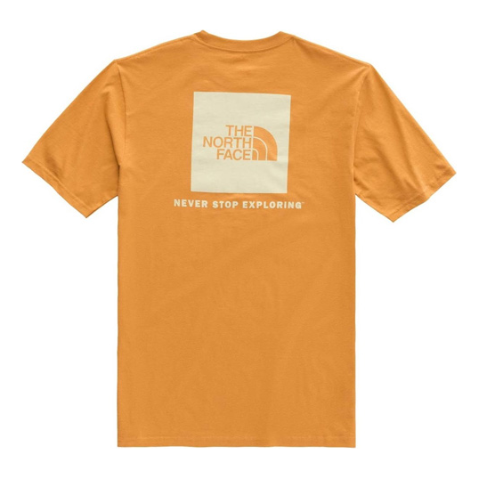 THE NORTH FACE Box Logo Short Sleeve Unisex Yellow NF00CA0F9LG