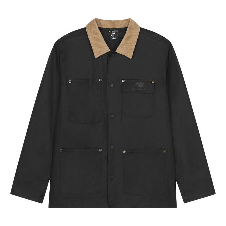 New Balance Vintage Trend Coat Asia Sizing 'Black Brown' AMJ31321-BK