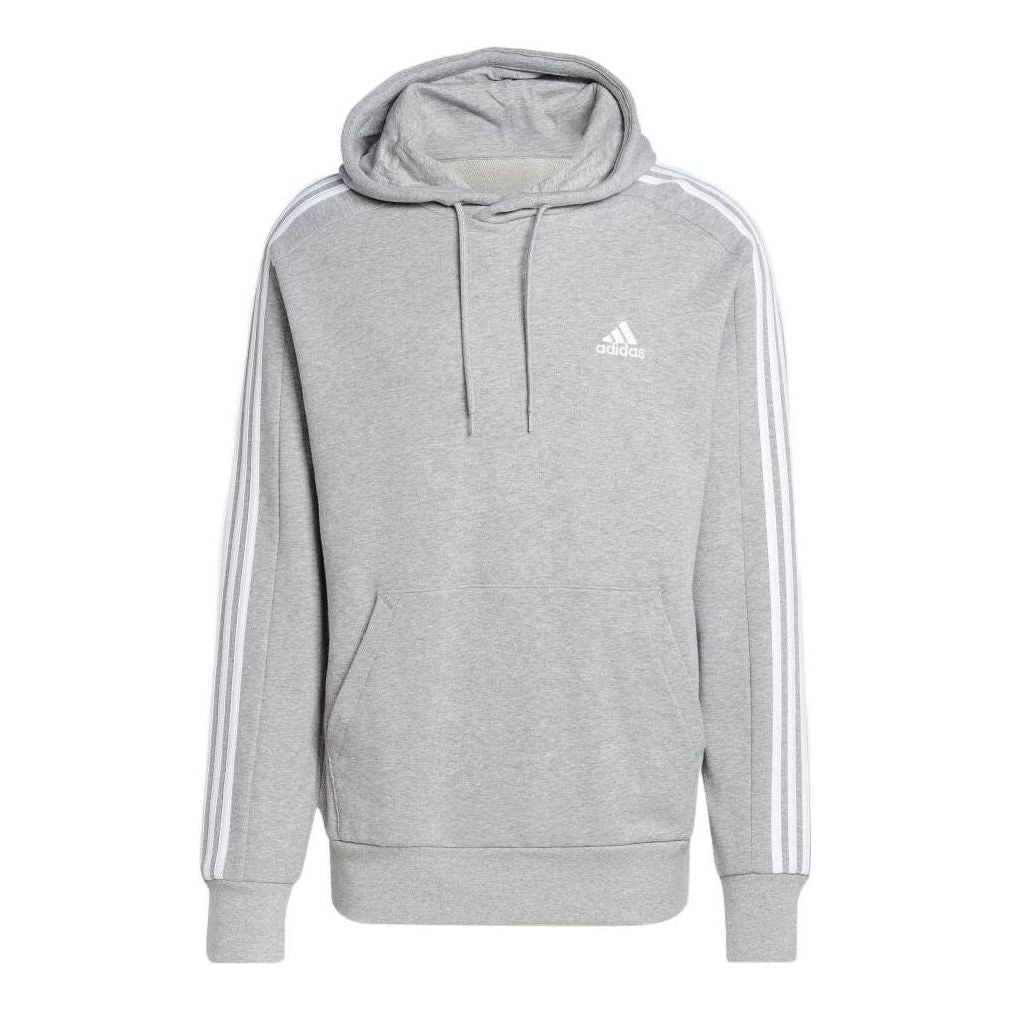 adidas French Terry 3-Stripes 'Grey White' IC0437