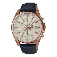 CASIO EDIFICESeries Men'ses Rose-Golden Mens Rose Gold Analog EFV-610CL-7AV