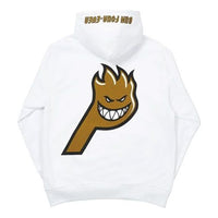 PALACE Spitfire Live To Bun Hood Printing Hooded Sweater Unisex White P19HD010