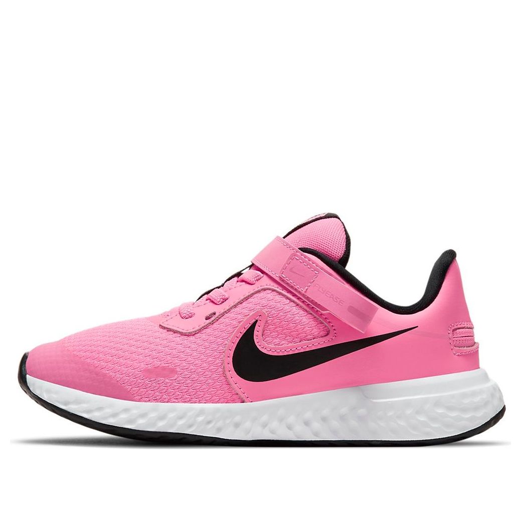 (PS) Nike Revolution 5 FlyEase 'Pink Black' CQ4648-600