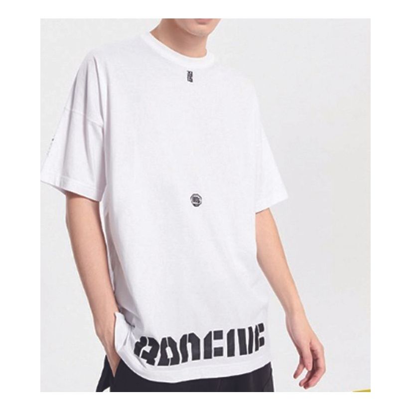 Li-Ning BADFIVE Loose Short Sleeve White AHSQ231-4