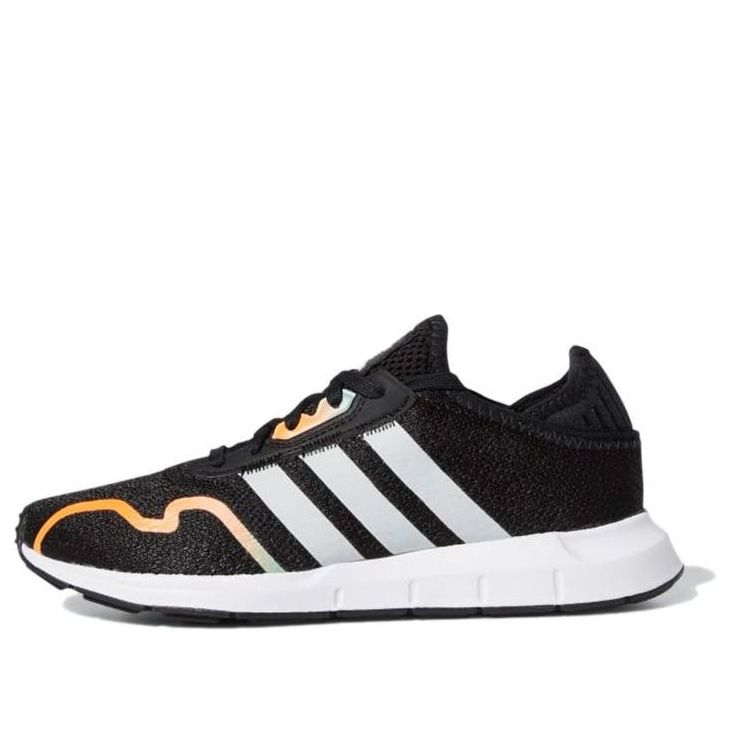 (GS) adidas Swift Run X 'Black Fluorescent Pop' G55540