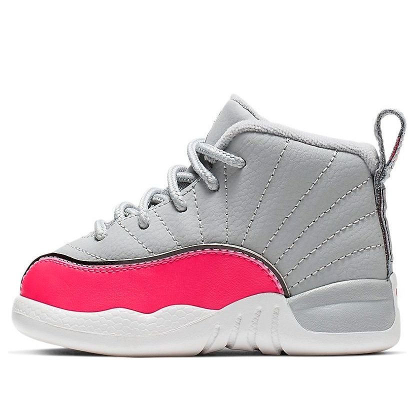 (TD) Air Jordan 12 Retro 'Wolf Grey Racer Pink' 819666-060
