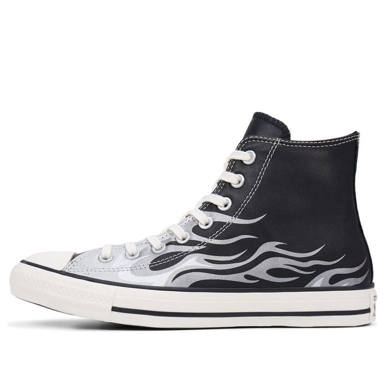 Converse Chuck Taylor All Star Metallic Flame High Top 'Black White' 165898C
