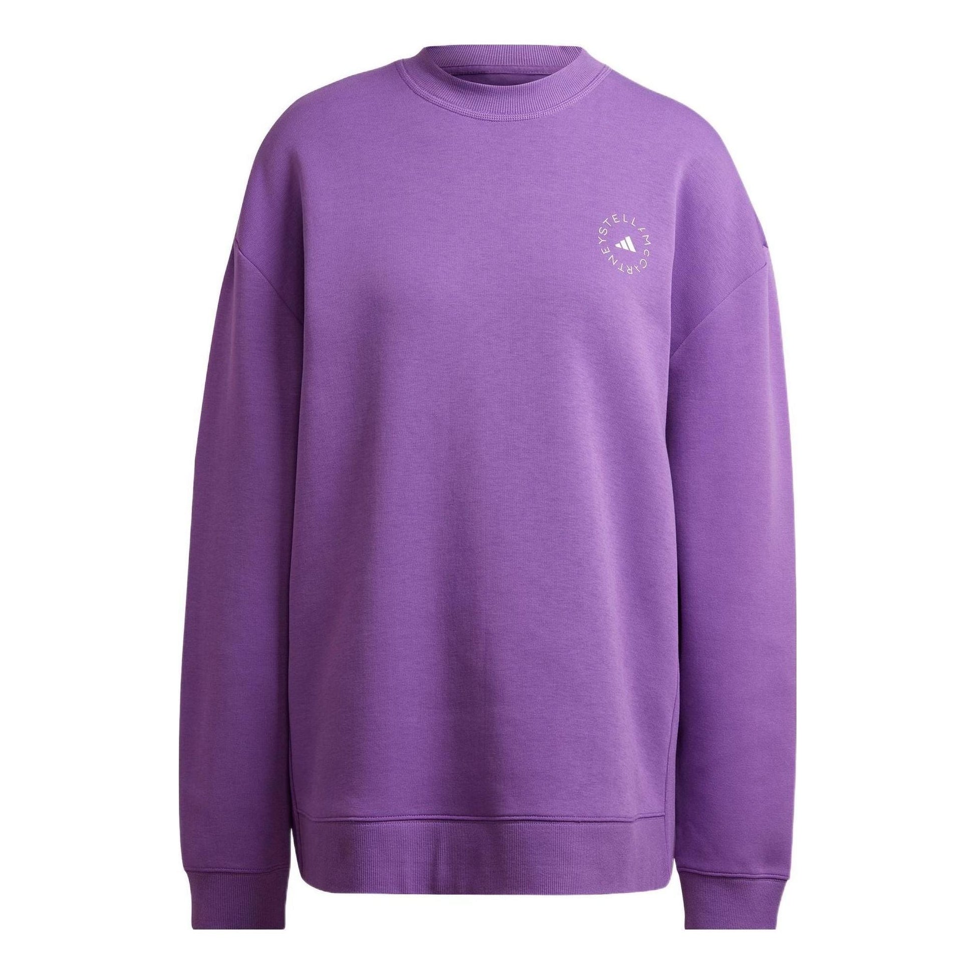 (WMNS) adidas By Stella McCartney Sportswear Sweatshirt 'Purple' HG2005