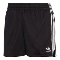 (WMNS) adidas originals 3 Str Sports Shorts Black CY4763