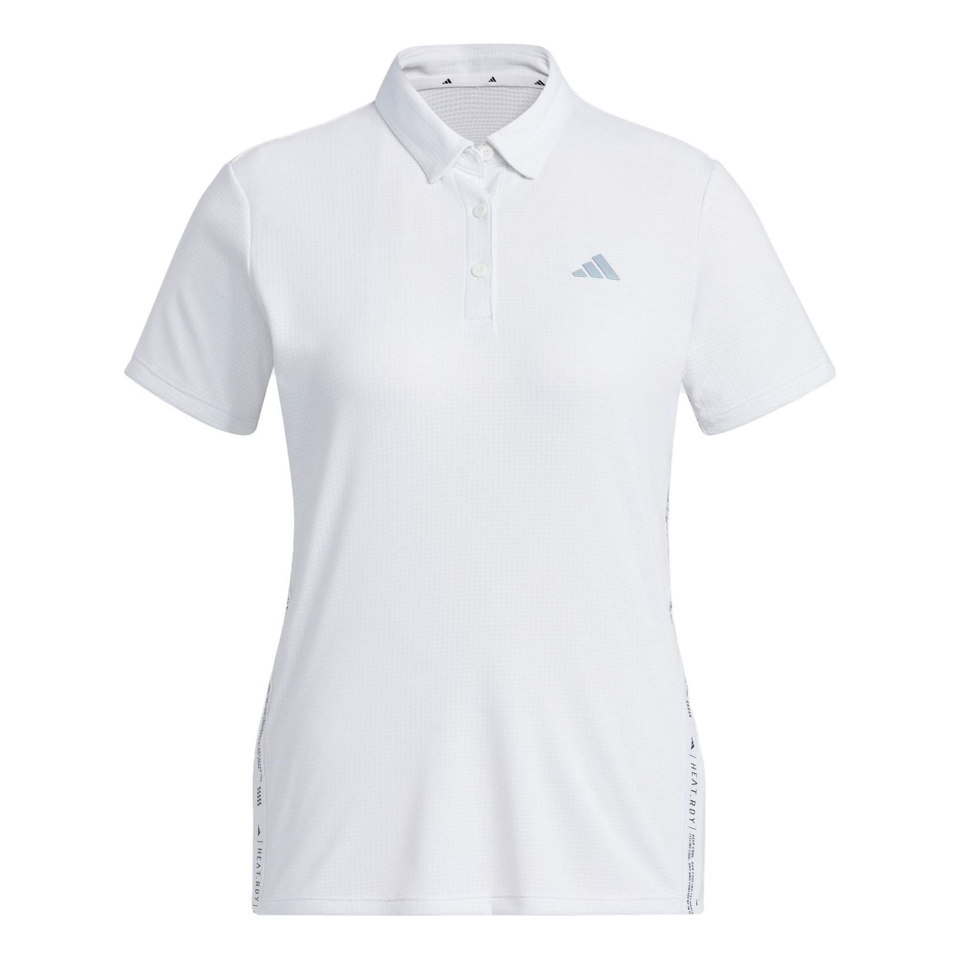 (WMNS) adidas HEAT.RDY Polo Shirt Asia Sizing 'White' HT0036