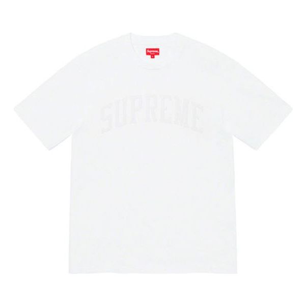 Supreme FW19 Week 3 Chenille Arc Logo SS Top Tee SUP-FW19-339