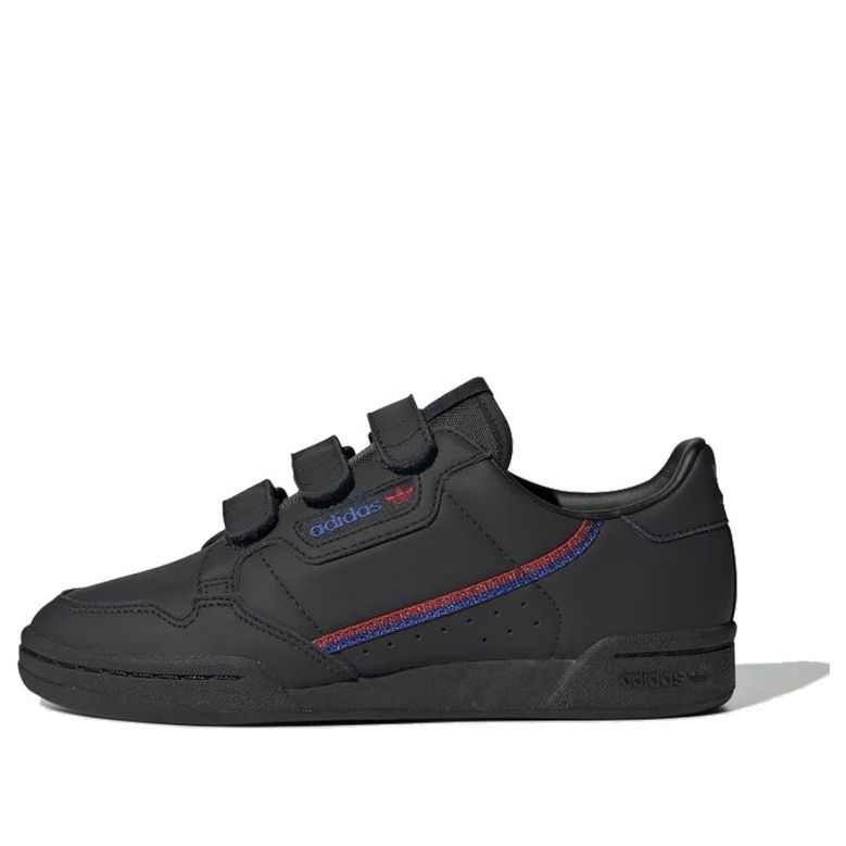 (WMNS) adidas Continental 80 'Black Red Blue' EE5576