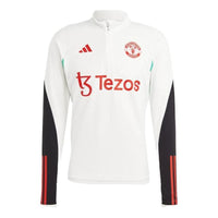 adidas Manchester United Tiro 23 Training Top Asia Sizing 'White Red' IA7292