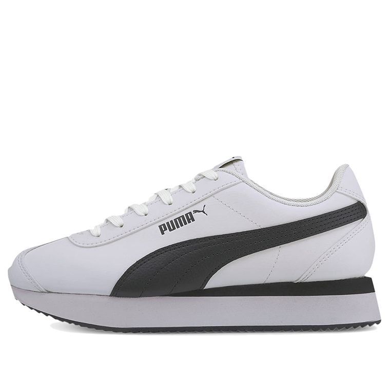 (WMNS) PUMA Turin-0 Stacked 'White Black' 371115-08