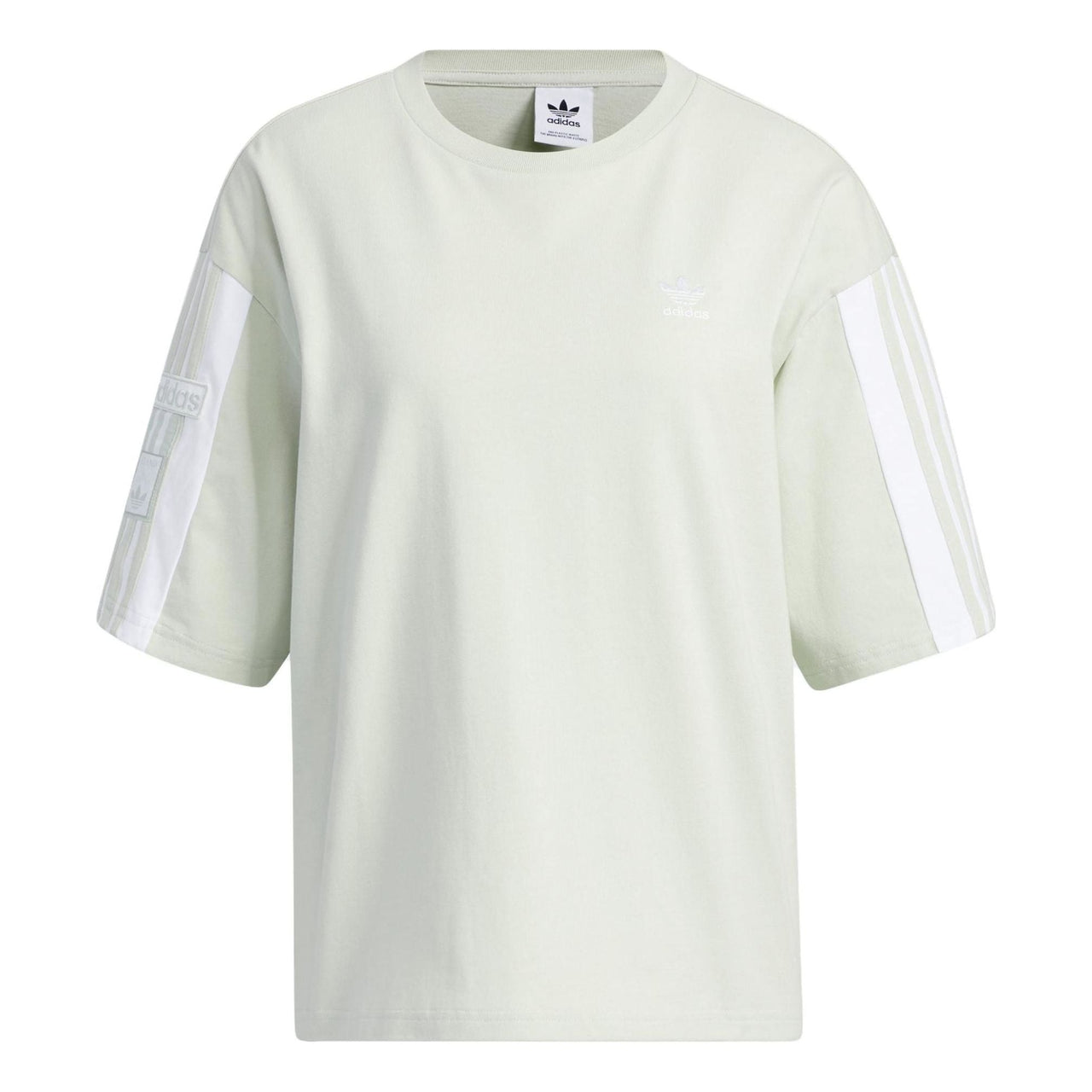 (WMNS) adidas Adibreak T-Shirt Asia Sizing 'Green' HY4264