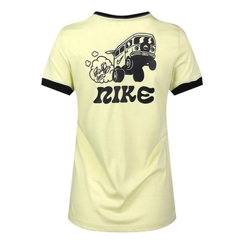 (WMNS) Nike Sportswear Retro Short Sleeve Green Yellow Greenyellow CV3769-724