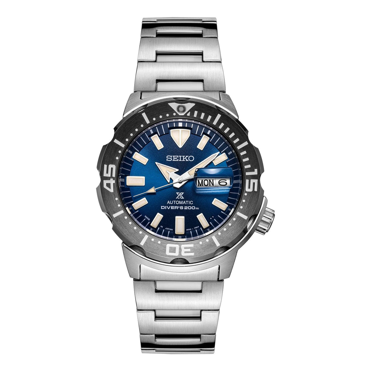 Men's SEIKO Classic Monster Mechanical Blue SRPD25J1