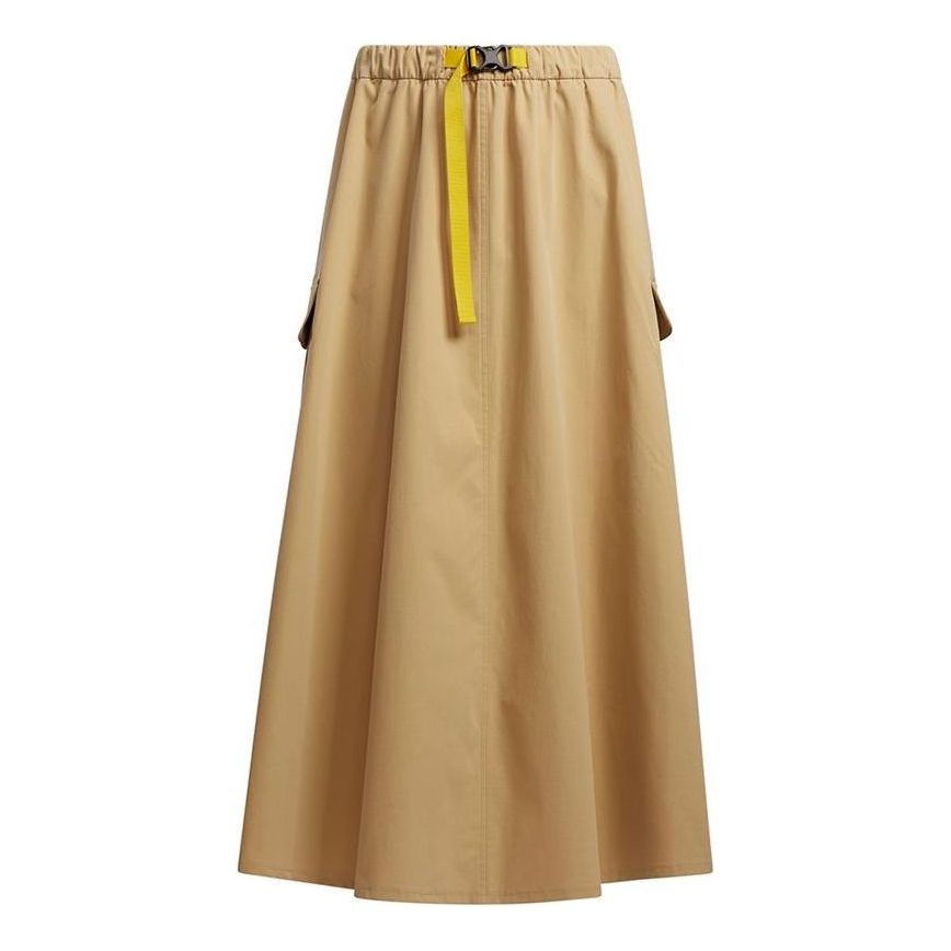 (WMNS) adidas Prsve Skirt Asia Sizing 'Tan' H29521