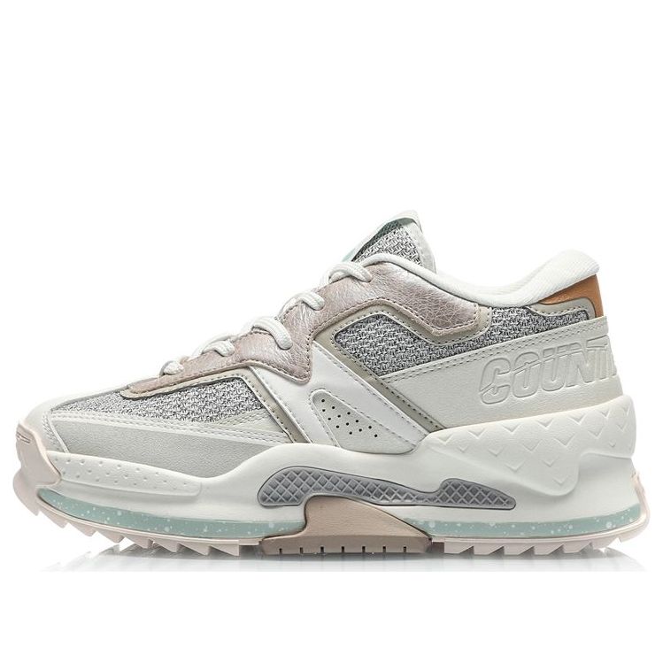(WMNS) Li-Ning Countflow Alien x Dunhuang Museum 'White Grey' AGLQ148-1
