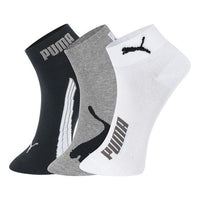 PUMA Sneaker Socks 3 pack 'Black Grey White' 100000496-003