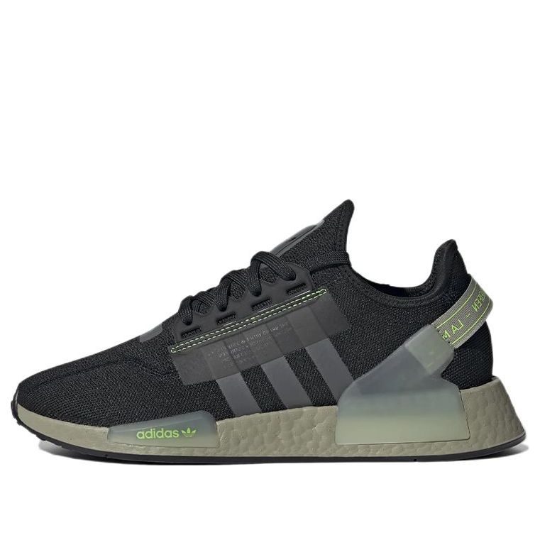 adidas NMD_R1 V2 'Black Lime' GY6166