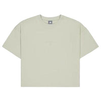 (WMNS) New Balance Cotton T-Shirt Asia Sizing 'Grey' AWT31573-OVN