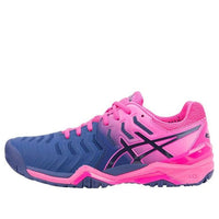(WMNS) ASICS Gel Resolution 7 'Blue Print Pink' E751Y-400