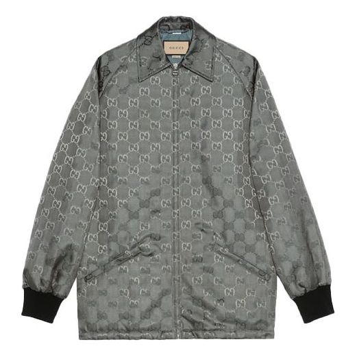 Gucci FW21 Off The Grid Series Nylon mid-length Jacket 'Grey' 654843-ZAEBN-1126