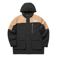 Skechers x GODRI Trekking Collection Jacket 'Black Gold Grey' L223M082