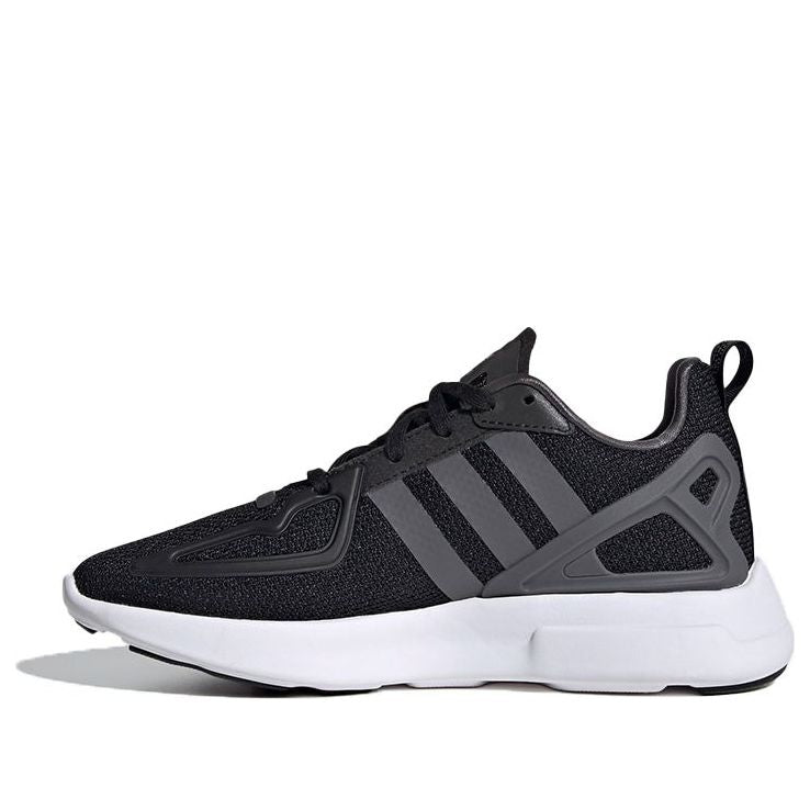(GS) adidas originals ZX 2K Flux J 'Black Gray' FV8544