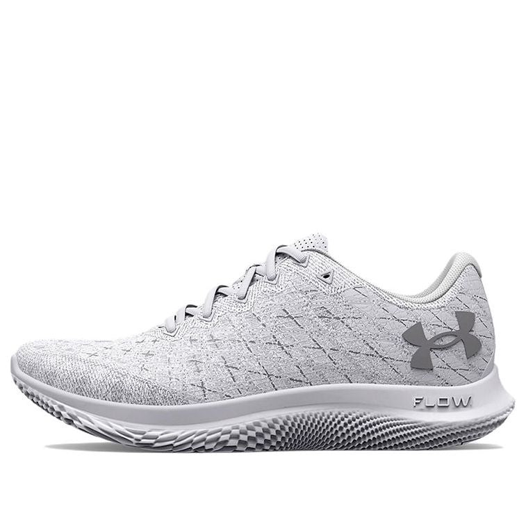 (WMNS) Under Armour Flow Velociti Wind 'White Halo Grey' 3024911-100