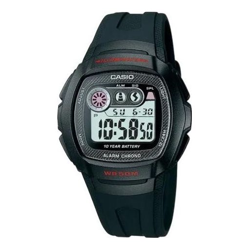 Men's CASIO Waterproof Shockproof Sports Watch Mens W-210-1C