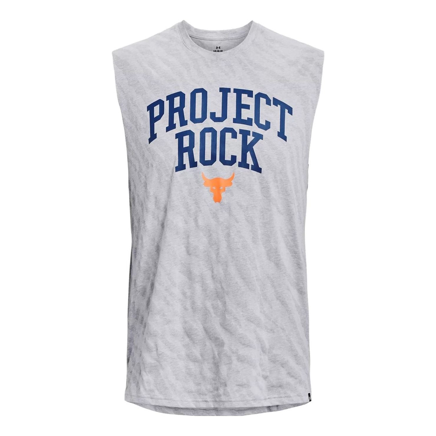 Under Armour Project Rock Sleeveless Tank 'Grey' 1379019-011