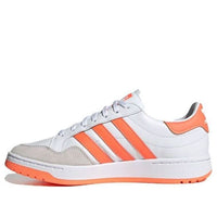 (WMNS) adidas originals Team Court 'White Orange' EF6071