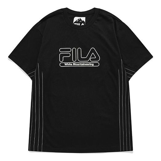 FILA FUSION x White Mountaineering Logo Tee T11M137103F-BK