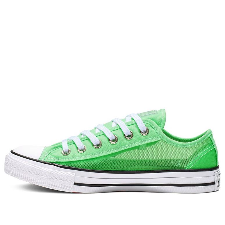 (WMNS) Converse Chuck Taylor All Star See Thru Low Top Green 564628C