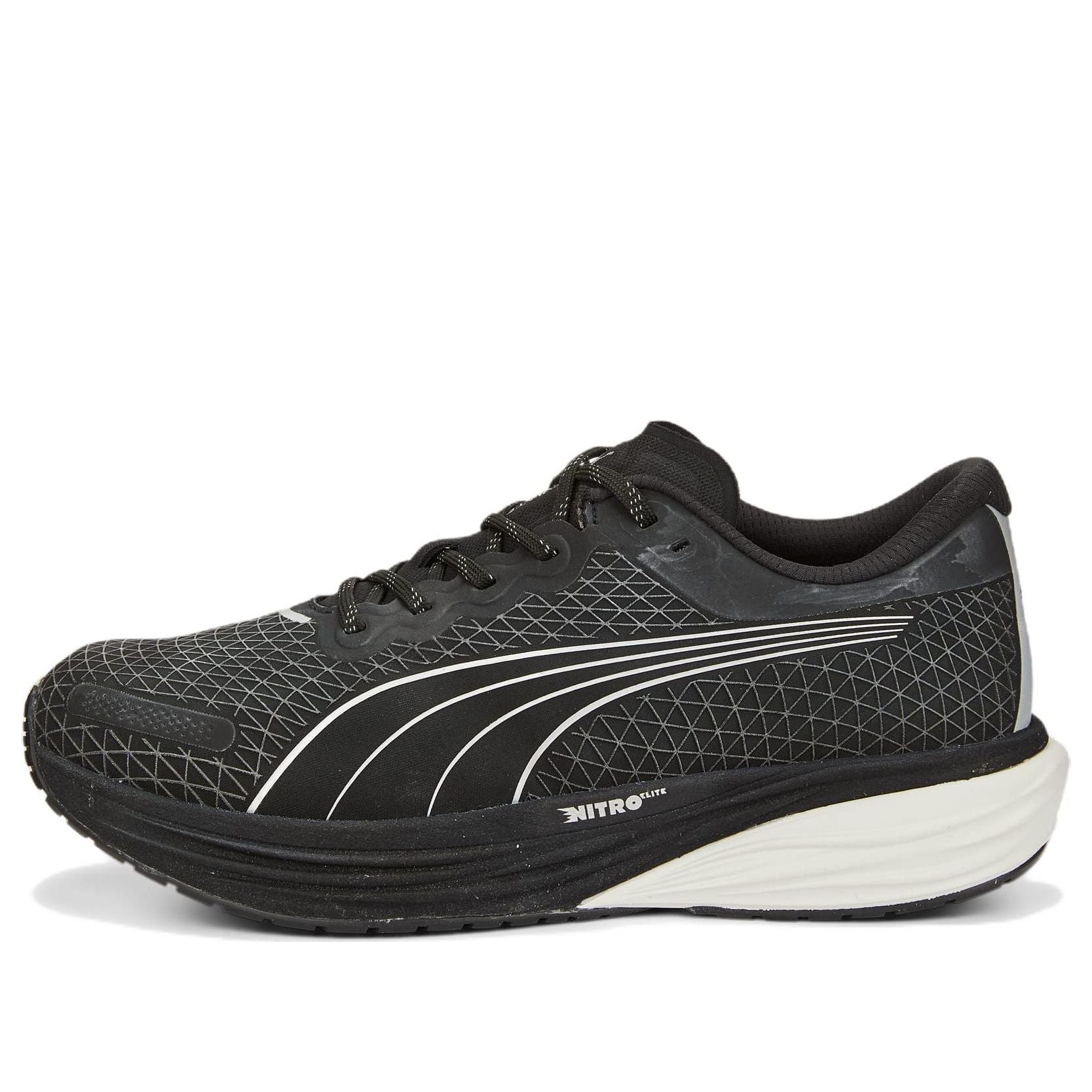 PUMA Deviate Nitro 2 WTR 'Black Metallic Silver' 376856-01