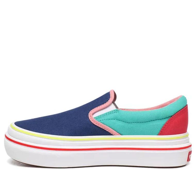 Vans Ramp Tested Super Comfycush Slip-On Blue/Green/Red VN0A4U1FXT6