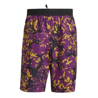 adidas originals Multi-Color Printing Elastic Waistband Casual Shorts Multicolor H09068